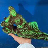  Tượng Phật Bà Quan Âm Ngọc Xanh Sưu Tầm Cao Cấp BKSTCN-9607 