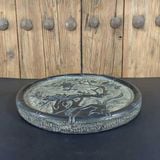  Khay Trà Đá Chạm Hoa Mai Trúc Cao Cấp BKSTCN-9611 