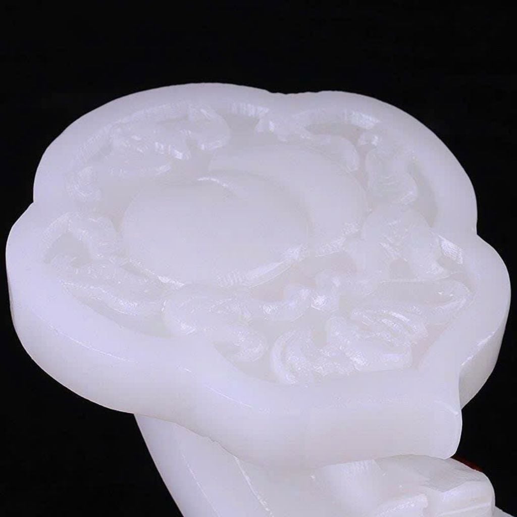  Gậy Như Ý Bạch Ngọc 26cm Cao Cấp BKSTCN-9613 
