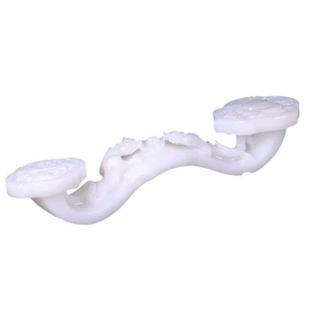  Gậy Như Ý Bạch Ngọc 26cm Cao Cấp BKSTCN-9613 