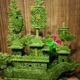  Thuyền Rồng Ngọc Serpentinit Cao Cấp BKSTCN-9614 