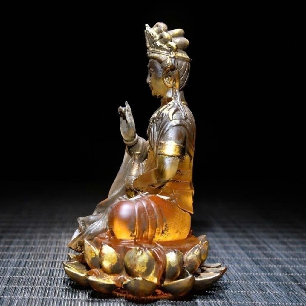  Tượng Phật Quan Âm Lưu Ly Cao Cấp BKSTCN-9615 