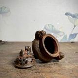  Lư Hương Đồng Cổ Song Nhĩ Sưu Tầm Độc Lạ BKSTCN-9621 