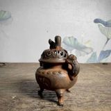  Lư Hương Đồng Cổ Song Nhĩ Sưu Tầm Độc Lạ BKSTCN-9621 