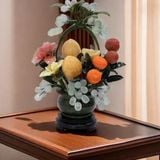  Giỏ Hoa Đá Trang Trí Cao Cấp BKSTCN-9624 