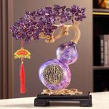  Cây Kim Tiền Đá Thạch Anh Tím Phong Thủy BKSTCN-9631 