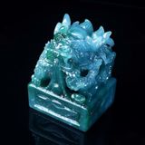  Ấn rồng ngọc Phỉ Thúy chiêu tài phong thủy BKSTCN-9632 