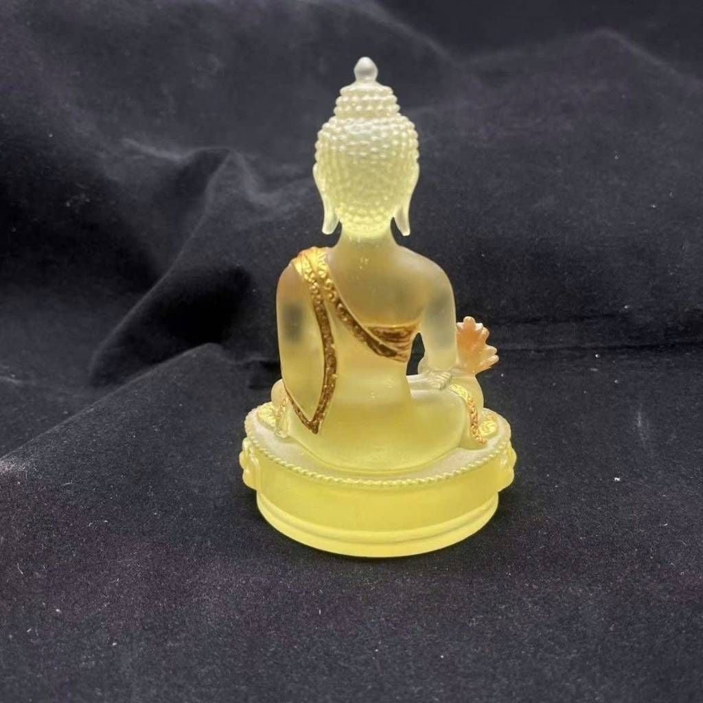  Tượng Phật Dược Sư Lưu Ly Vàng Dát Vàng BKSTCN-9678 