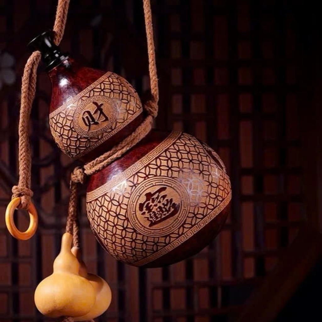  Bình Hồ Lô Khắc Chữ Tài Lộc BKWOCN-9203 