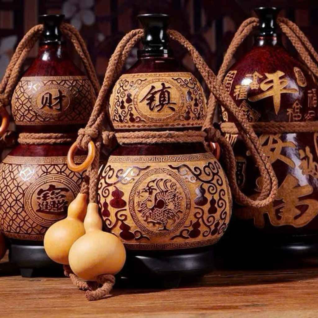  Bình Hồ Lô Khắc Chữ Tài Lộc BKWOCN-9203 