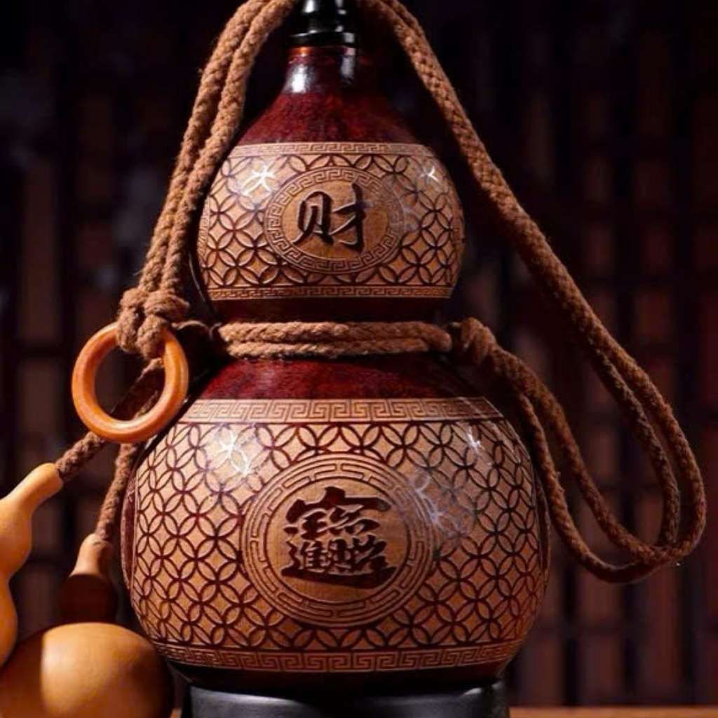  Bình Hồ Lô Khắc Chữ Tài Lộc BKWOCN-9203 