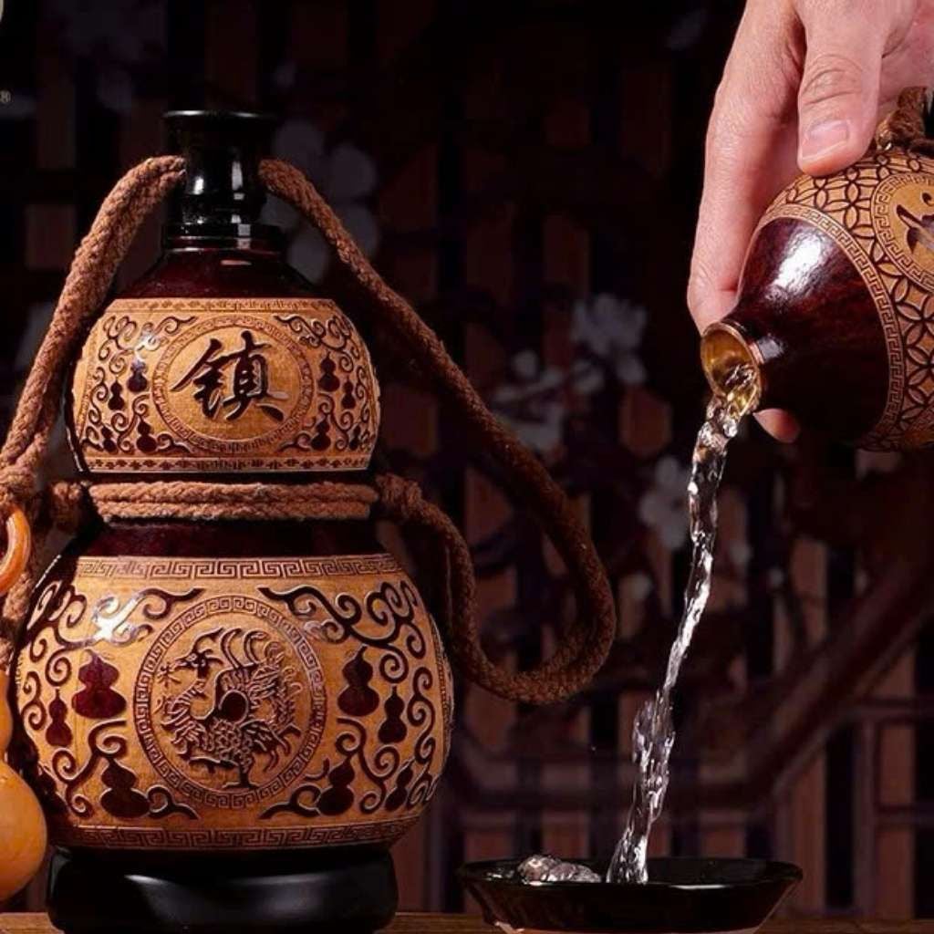  Bình Hồ Lô Khắc Chữ Tài Lộc BKWOCN-9203 