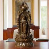  Tượng Gỗ Tam Thế Phật BKWOCN-9214 