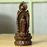  Tượng Gỗ Tam Thế Phật BKWOCN-9214 