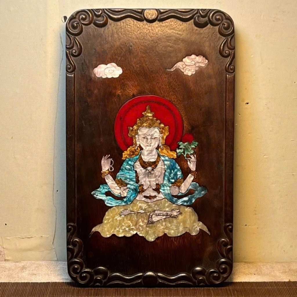  Tranh gỗ khảm Phật Dược Sư BKWOCN-9215 