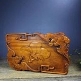  Khay Trà Gỗ Chạm Khắc Decor Bàn Trà  BKWOCN-9232 