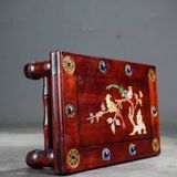  Khay Trà Gỗ Mini Khảm Trai Decor BKWOCN-9233 