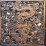  Tranh Gỗ Chạm Khắc Rồng Vờn Ngọc Cổ Điển BKWOCN-9252 