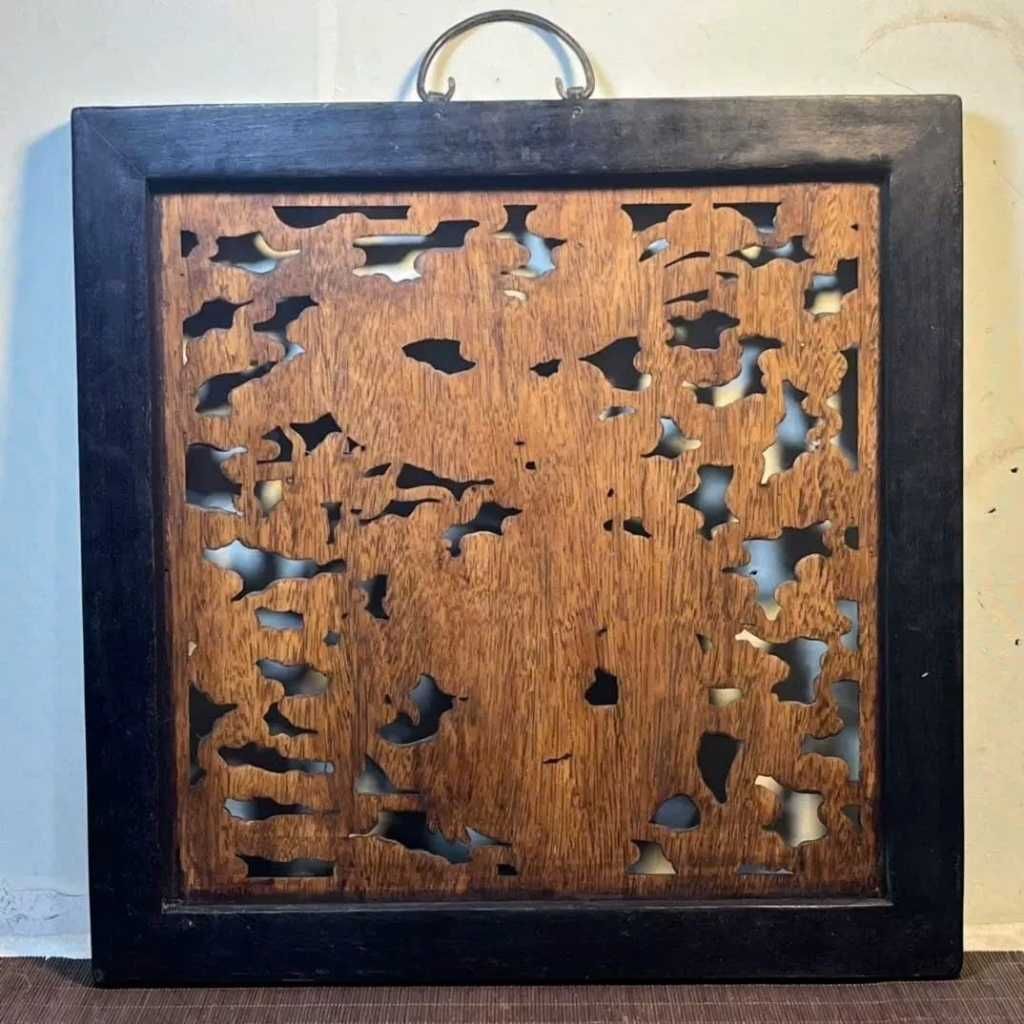  Tranh Gỗ Chạm Khắc Rồng Vờn Ngọc Cổ Điển BKWOCN-9252 