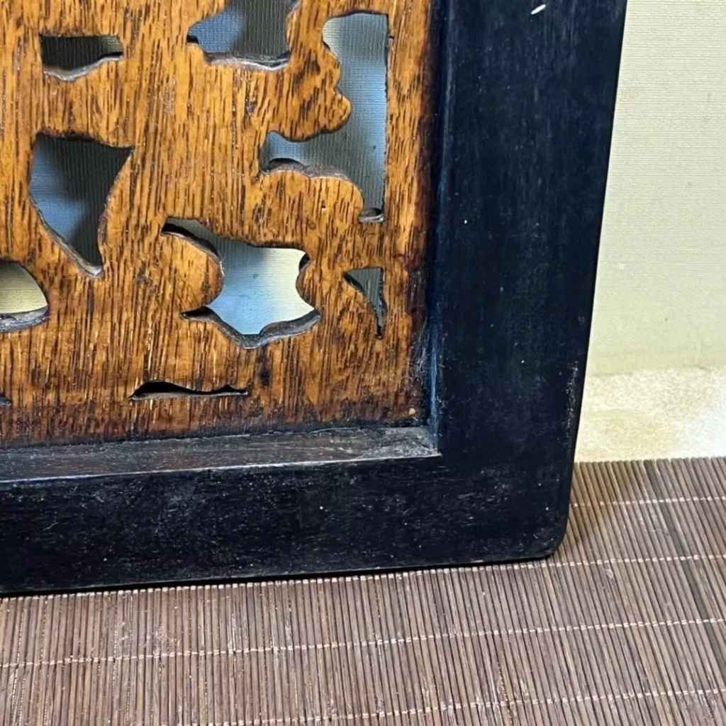  Tranh Gỗ Chạm Khắc Rồng Vờn Ngọc Cổ Điển BKWOCN-9252 