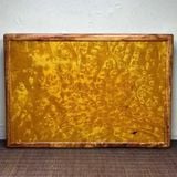  Khay Trà Gỗ Nu Mặt Kín Vân Chun Cao Cấp BKWOCN-9253 