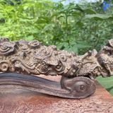  Gậy Như Ý Gỗ Chạm Khắc Linh Chi Đẹp BKWOCN-9296 