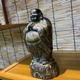  Tượng Di Lặc Chúc Phúc Gỗ Trắc 18cm BKWOCN-9300 