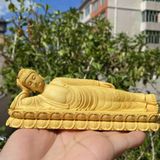  Tượng Phật Thích Ca Niết Bàn Gỗ Hoàng Dương BKWOCN-9319 