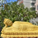  Tượng Phật Thích Ca Niết Bàn Gỗ Hoàng Dương BKWOCN-9319 