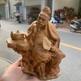  Cụ Thần trà gỗ Ngọc am BKWOVN-9185 