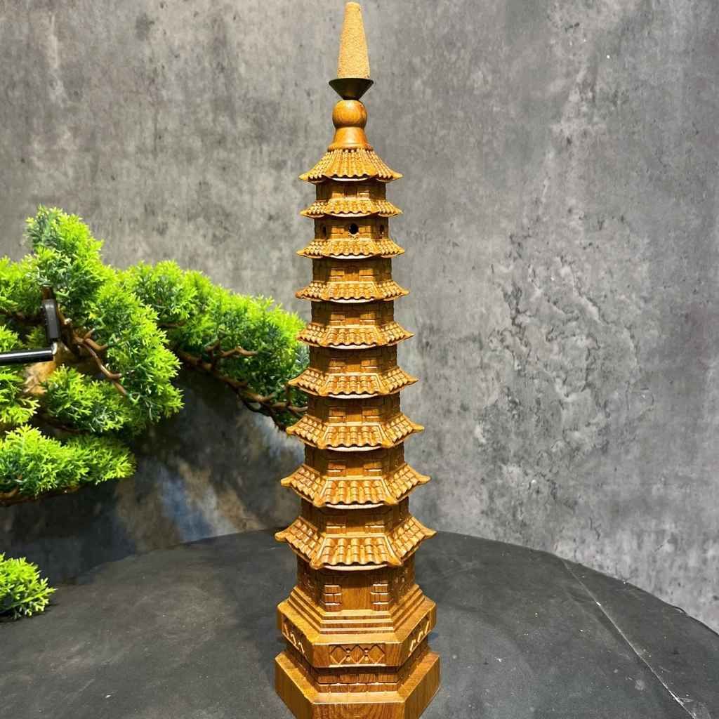 Tháp văn xương 9 tầng gỗ bách xanh BKWOVN-9186 
