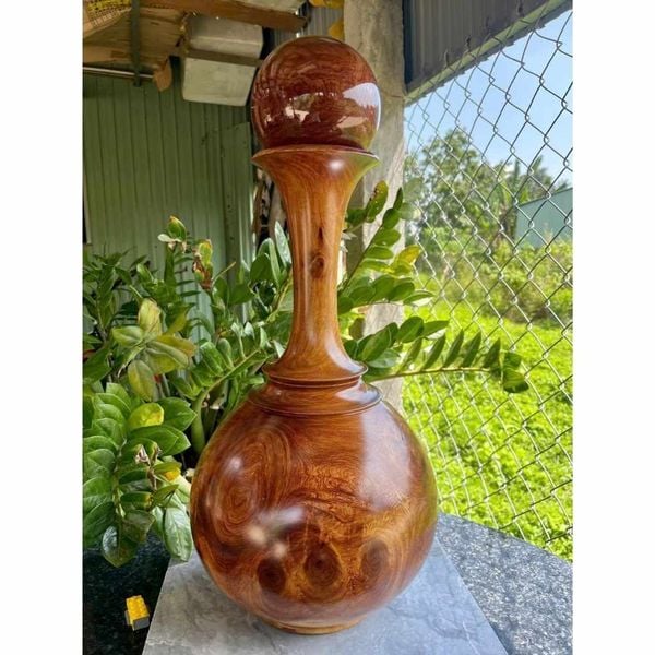  Chum cổ cao liền khối gỗ hương Gia Lai BKWOVN-9200 
