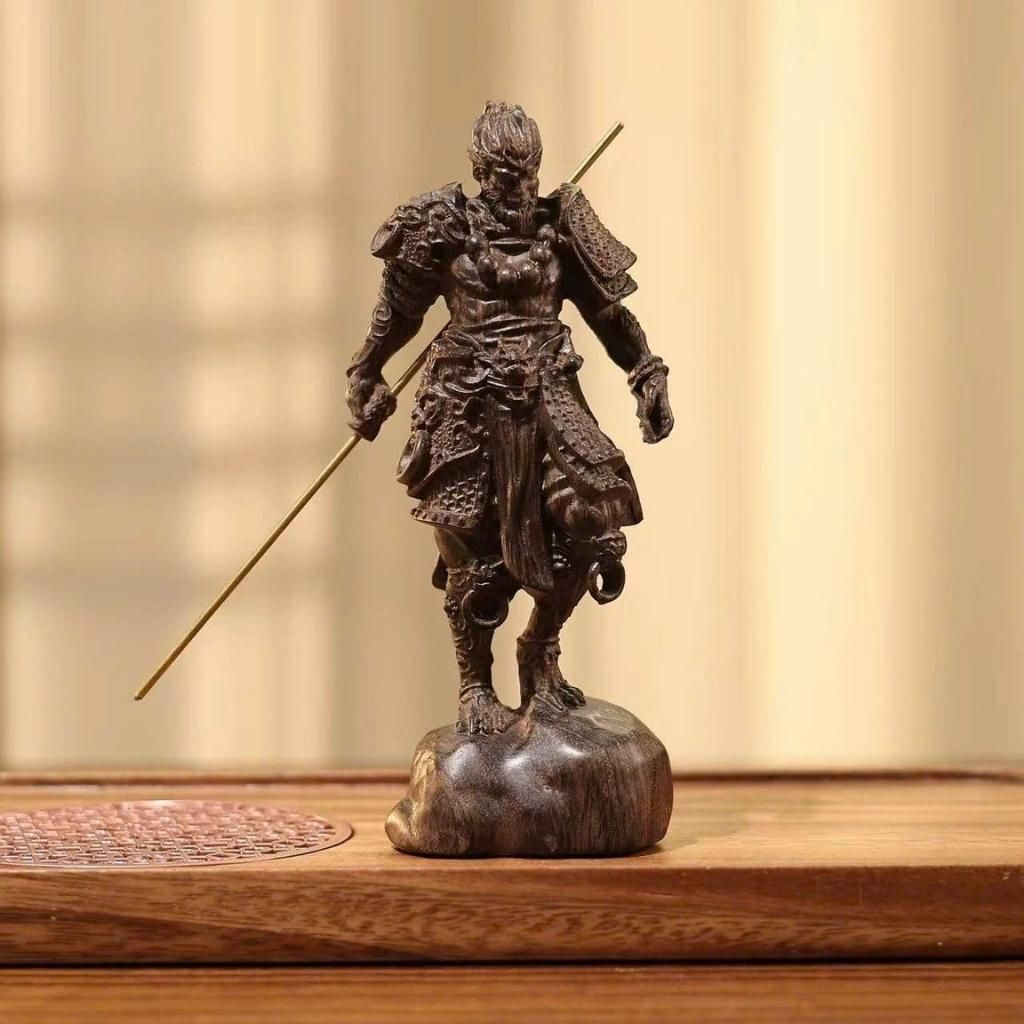  Tượng gỗ Tôn Ngộ Không trang trí BKWOCN-9211 