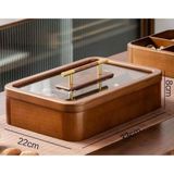  Khay Đựng Bánh Kẹo Gỗ Decor Tết BKWOVN-9221 