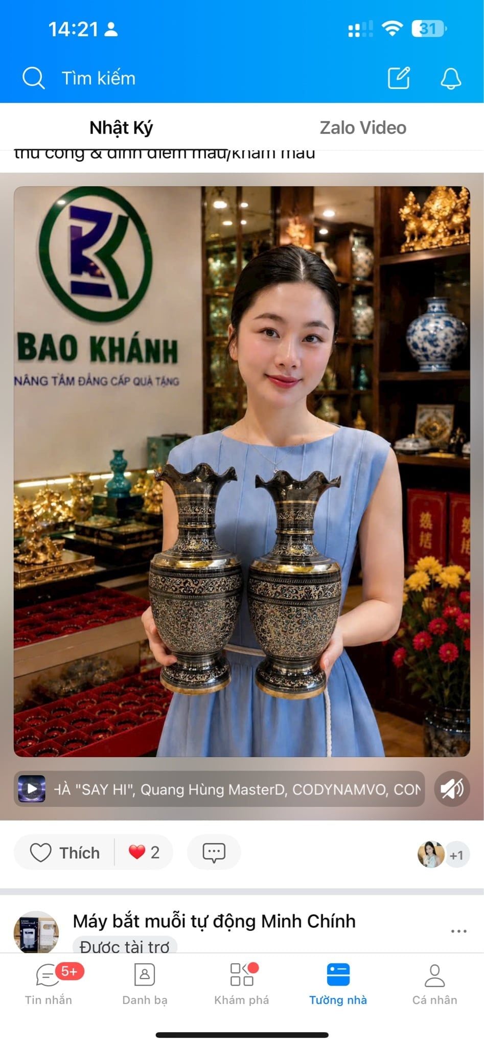  Bình Hoa Đồng Pakistan Decor Phong Cách Châu Âu BKMECN-10350 