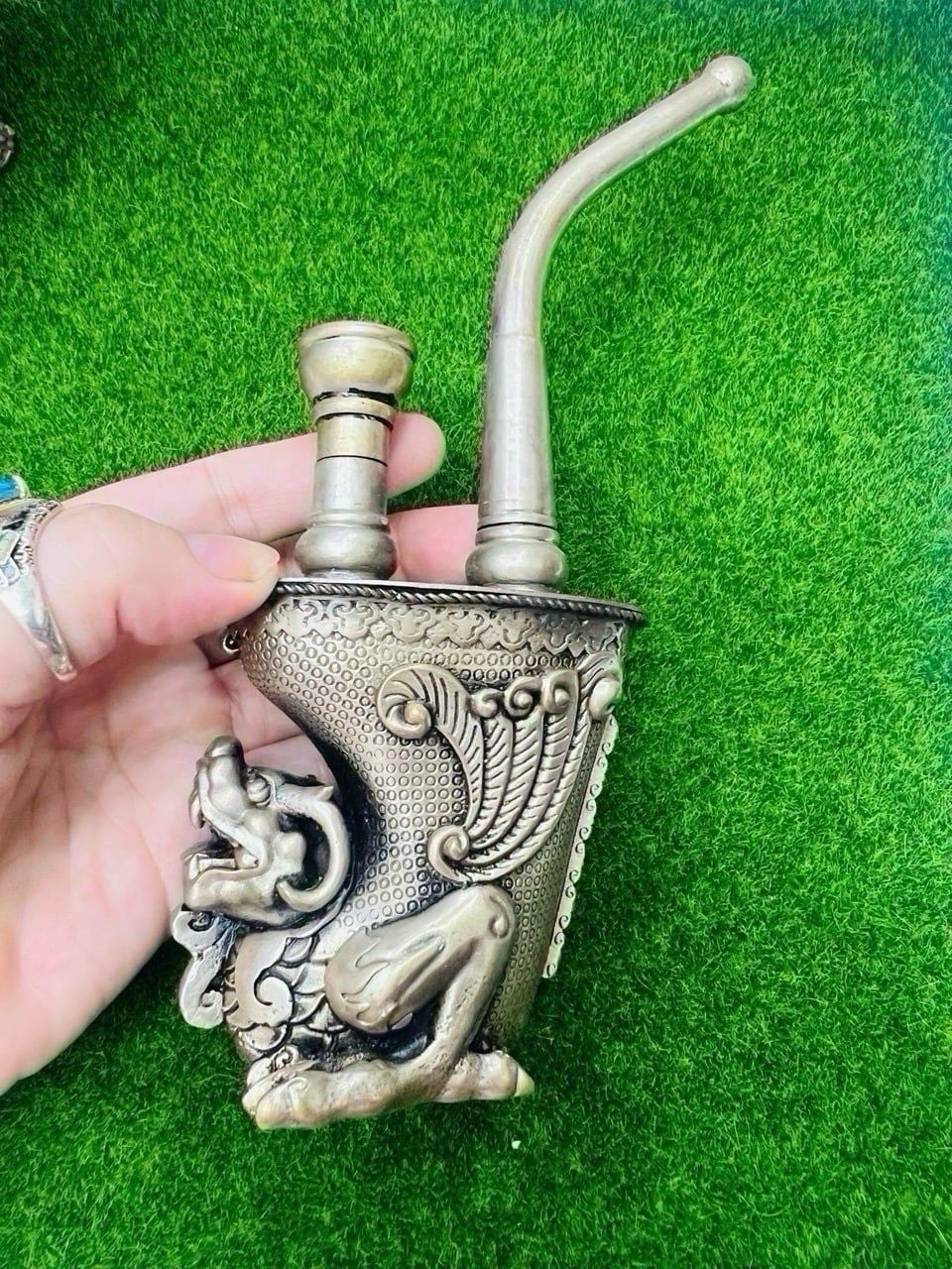  Tẩu bạc sưu tầm độc đáo BKMECN-10373 