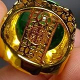  Nhẫn tay nam đính đá nam phi vàng 18 k BKJECN-9515 