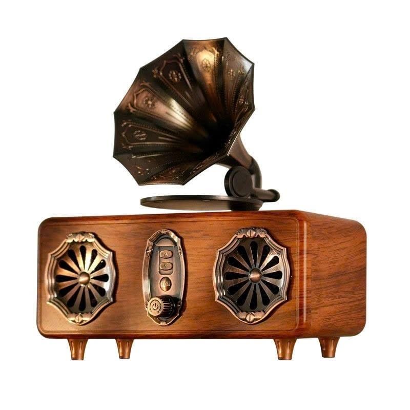  Loa Bluetooth kiêm Máy thu thanh Radio phong cách Kèn loa cổ điển BKHFCN-9068 