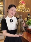  Tượng Phật địa tầng vương bồ tát  kích thước 28 cm * 13  nặng 2,5 kg. 