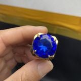  Nhẫn tay nam đính đá nam phi vàng 18 k BKJECN-9515 