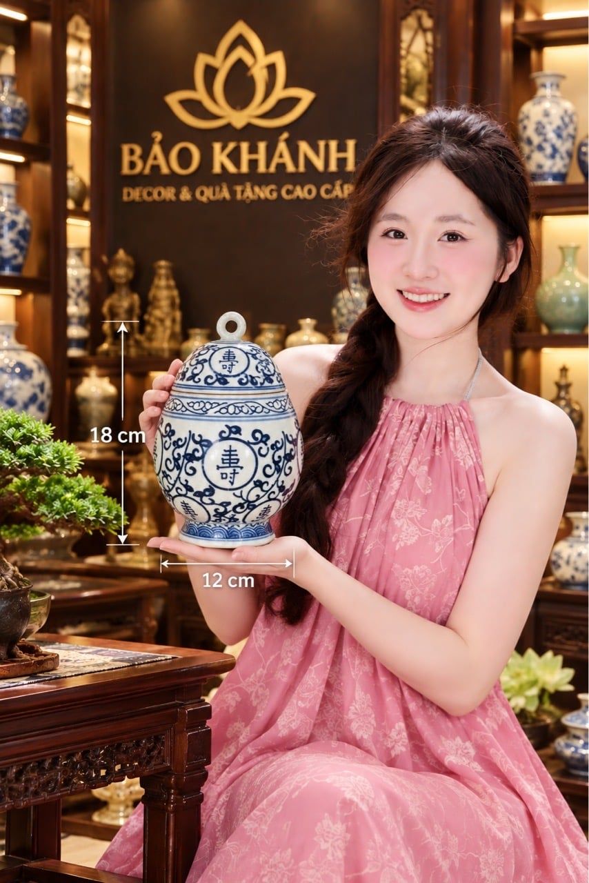  Hũ gốm trang trí sưu tầm độc đáo lành tít 