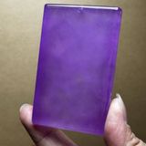  MẶT DÂY TRUYỀN  NGỌC TÍM VIOLET – ĐIÊU KHẮC SƠN THỦY TINH XẢO BKJECN-9501 