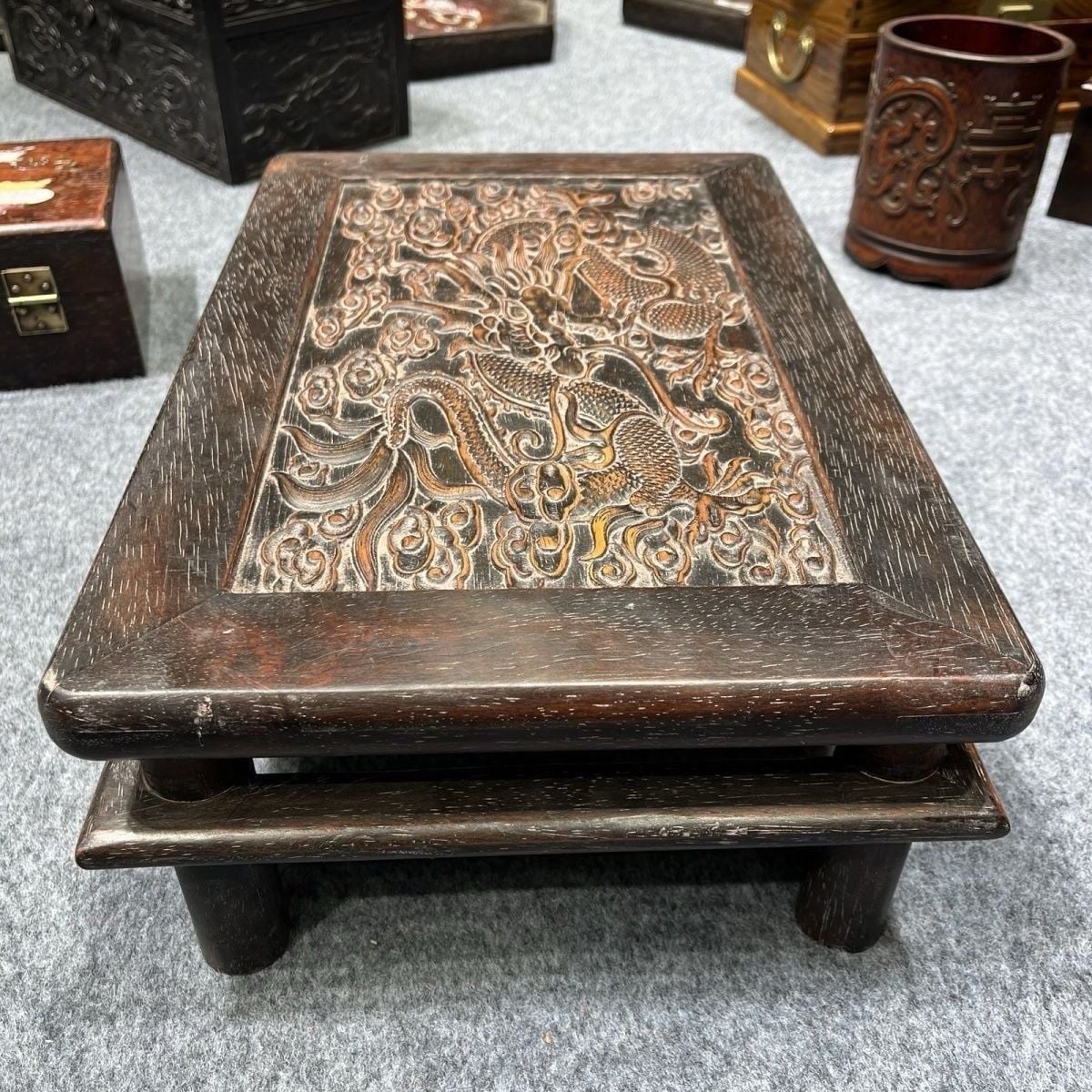  Bàn trà mini  trắc kt 48*28* 15 