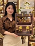  Khay treo chìa khóa  đựng đồ bằng gỗ 