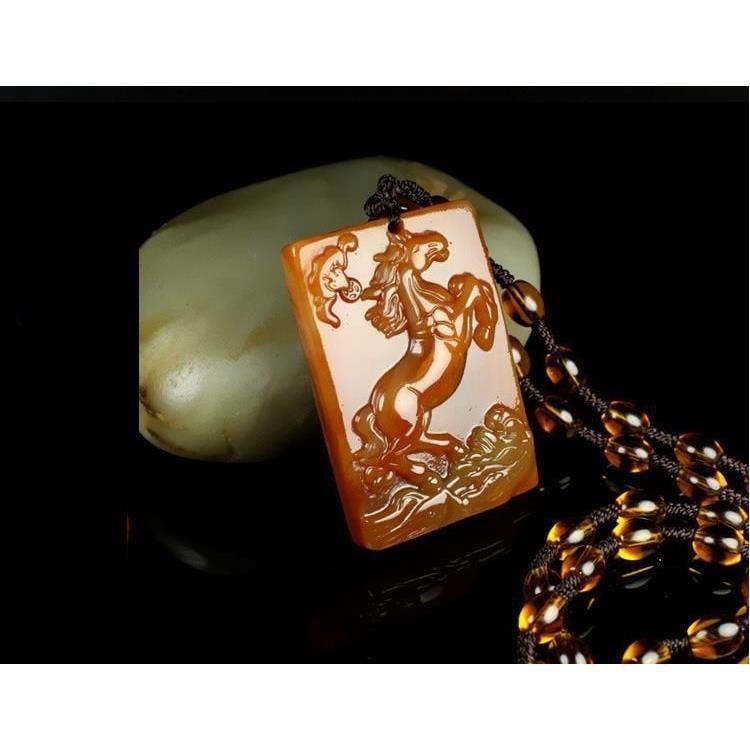  Mặt dây chuyền Hoàng Long Ngọc Vân Nam tự nhiên BKJECN-9503 