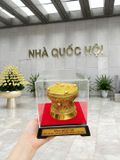  Quà Tặng Trống đồng kèm hộp đầy đủ chức danh 