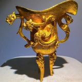  Ly Tửu Tần Thủy Hoàng Mạ Vàng Sưu TầmBKMECN-9701 