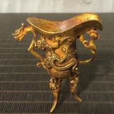  Ly Đồng Mạ Vàng Sưu Tầm Hình Tượng Rồng BKMECN-9700 