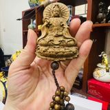  Mặt Dây Treo Phật Quan Âm Gỗ Trầm Hương Cao Cấp BKWOCN-9289 
