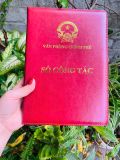 Quà tặng sếp thăng chức - Sổ tay công tác logo Quốc huy Việt Nam 